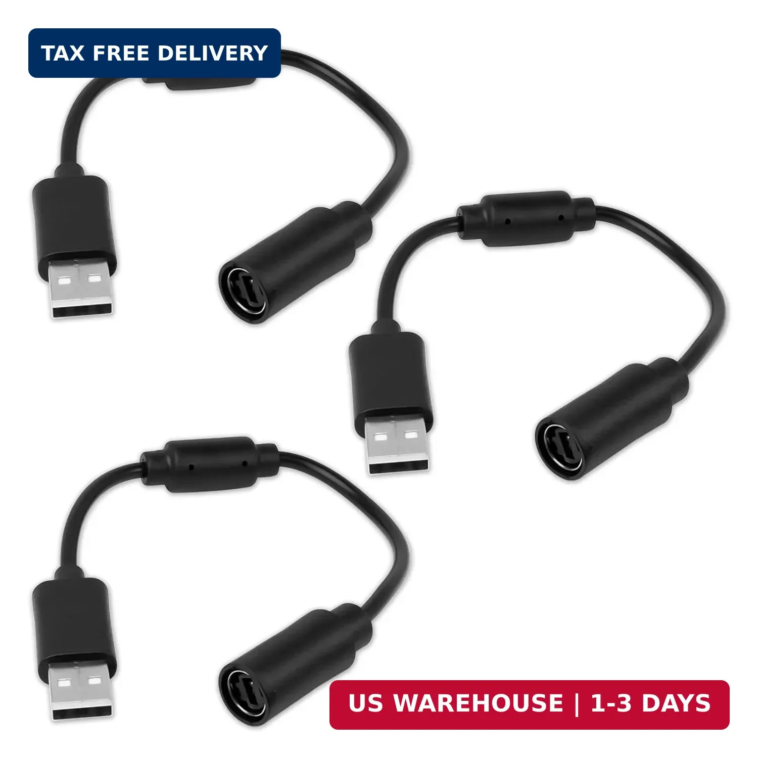 Xbox 360 USB Breakaway Adapter Cable for Logitech G920 G923 G27 Racing Wheels