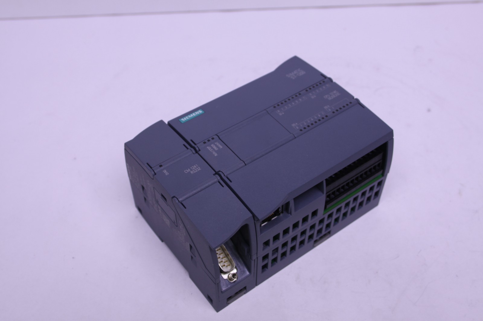 Siemens 6ES7214-1AG40-0XB0 S7-1200 CPU 1214C PLC & CM 1241 RS232 Serial Module
