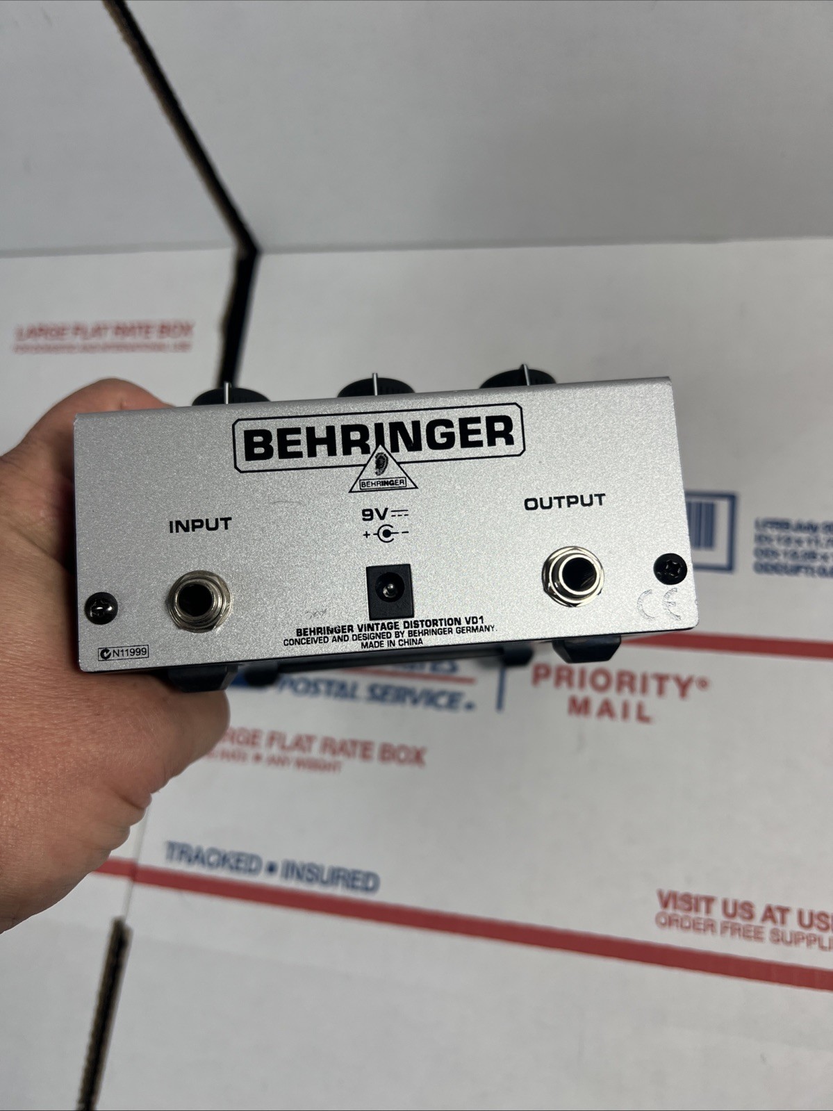 Behringer Vd1 Vintage Distortion Effector Electric Guitar Effecter - SAME DAY