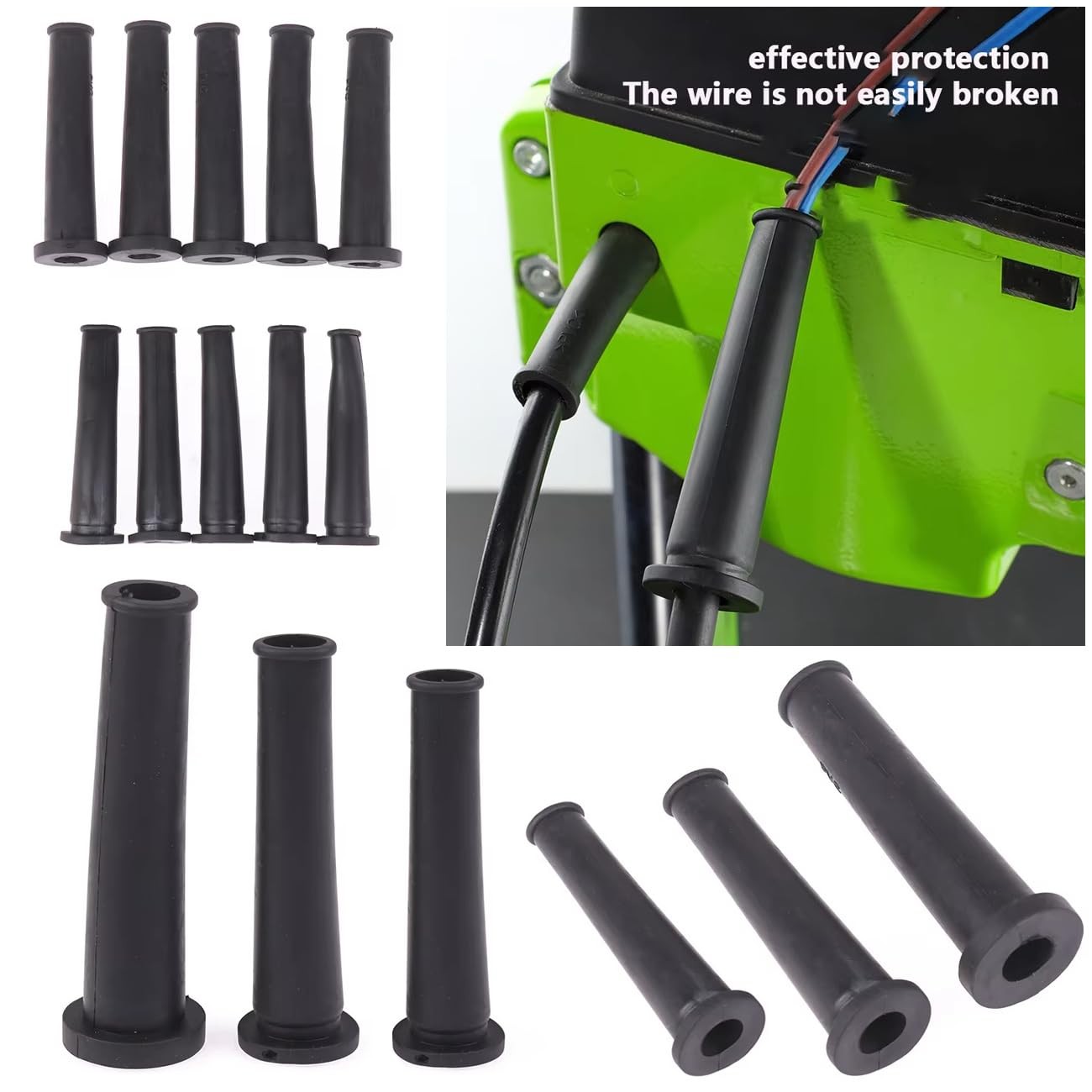 15 Pack Angle Grinder Electric Boot Orbital Sander Cord Protector Corded Dril...