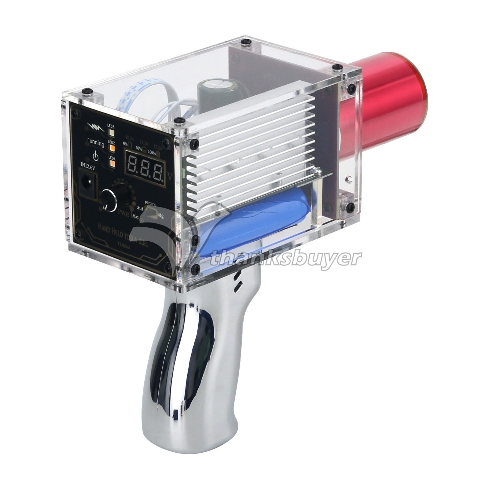 Enhanced Version Tesla Coil Gun Magnetic Energy Generator 3rd Generation Plus