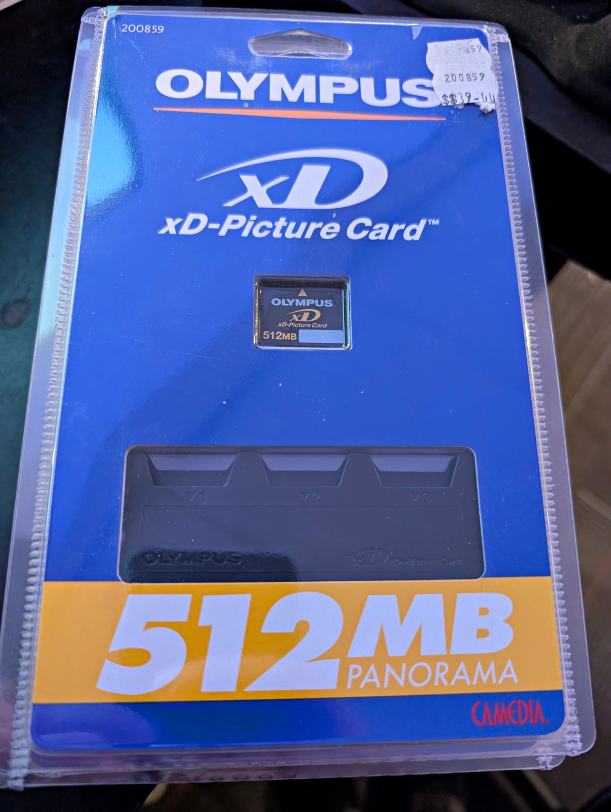 Olympus xD-Picture Card 512MB Panorama CAMEDIA Series Memory Card (BRAND NEW)
