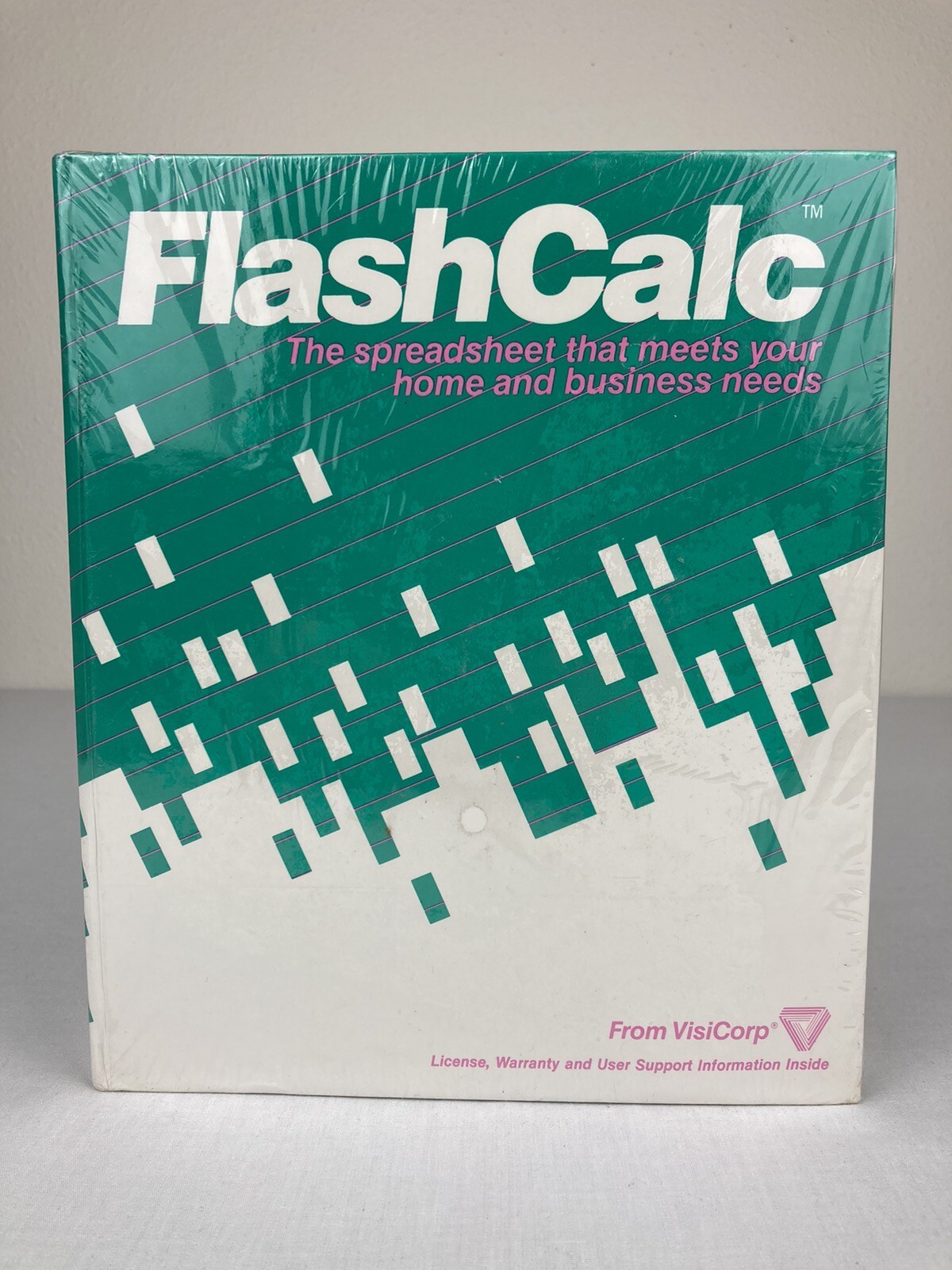 APPLE II Plus IIe IIc Software FlashCalc Spreadsheet Program All Original New!