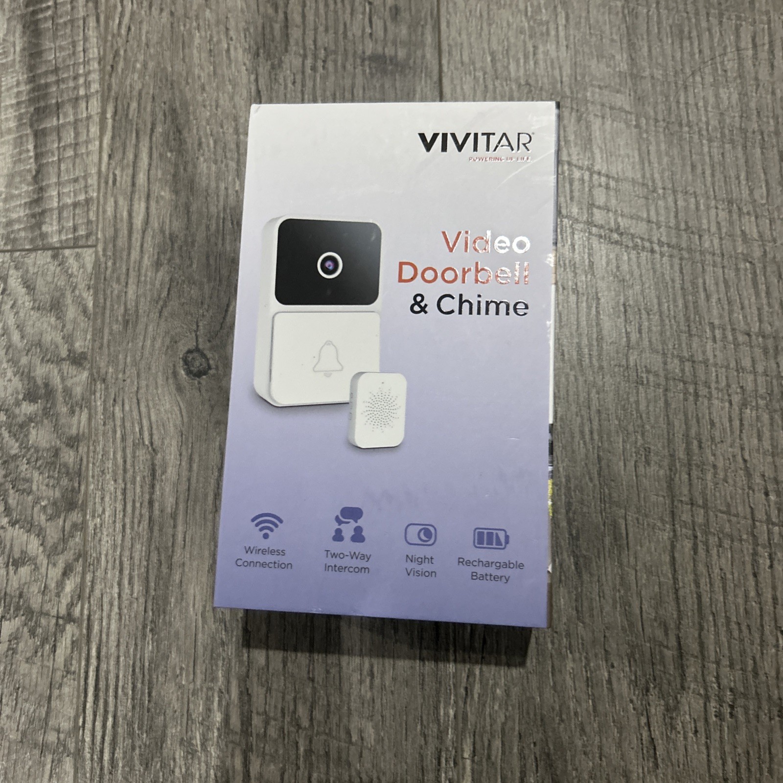 Vivitar Security Video Doorbell & Chime Kit