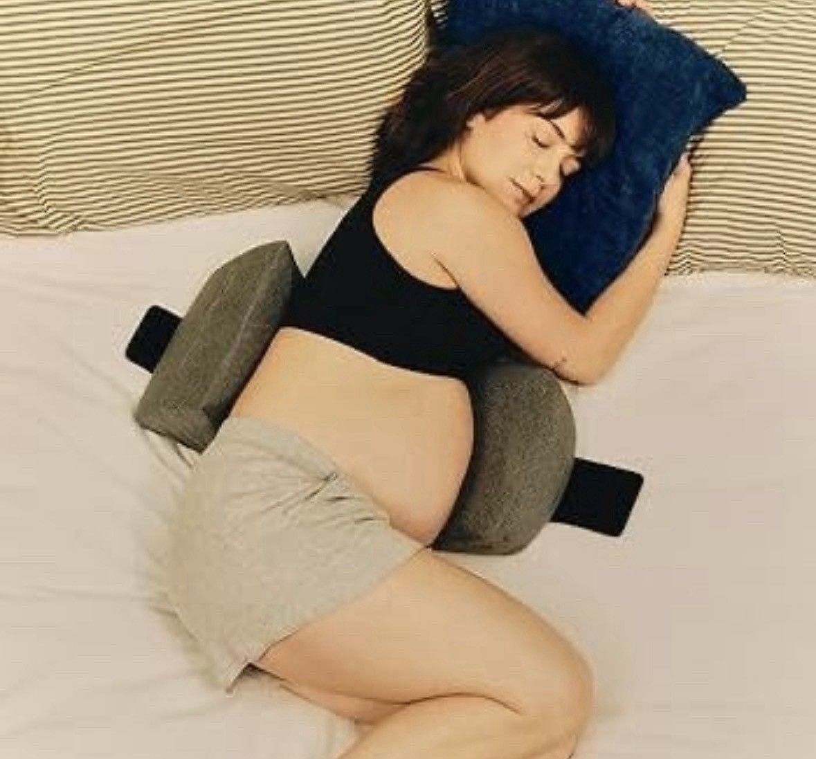 Belly Bandit - S.O.S. Sleep On Side Pregnancy Pillow - Maternity Pillow - 3-Piec