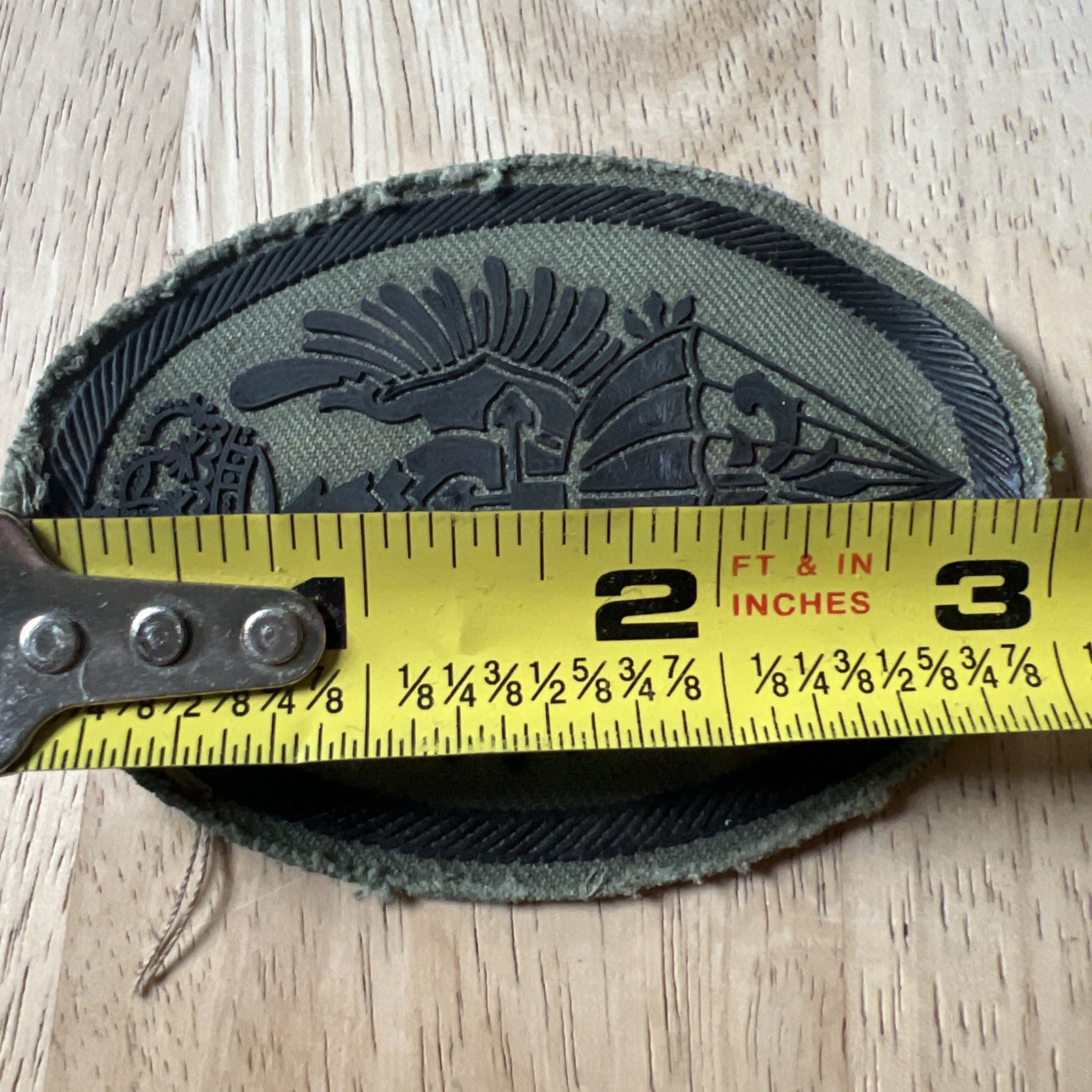 Spanish Army BRIPAC Paratrooper Subdued Field Uniform Patch Rubberized