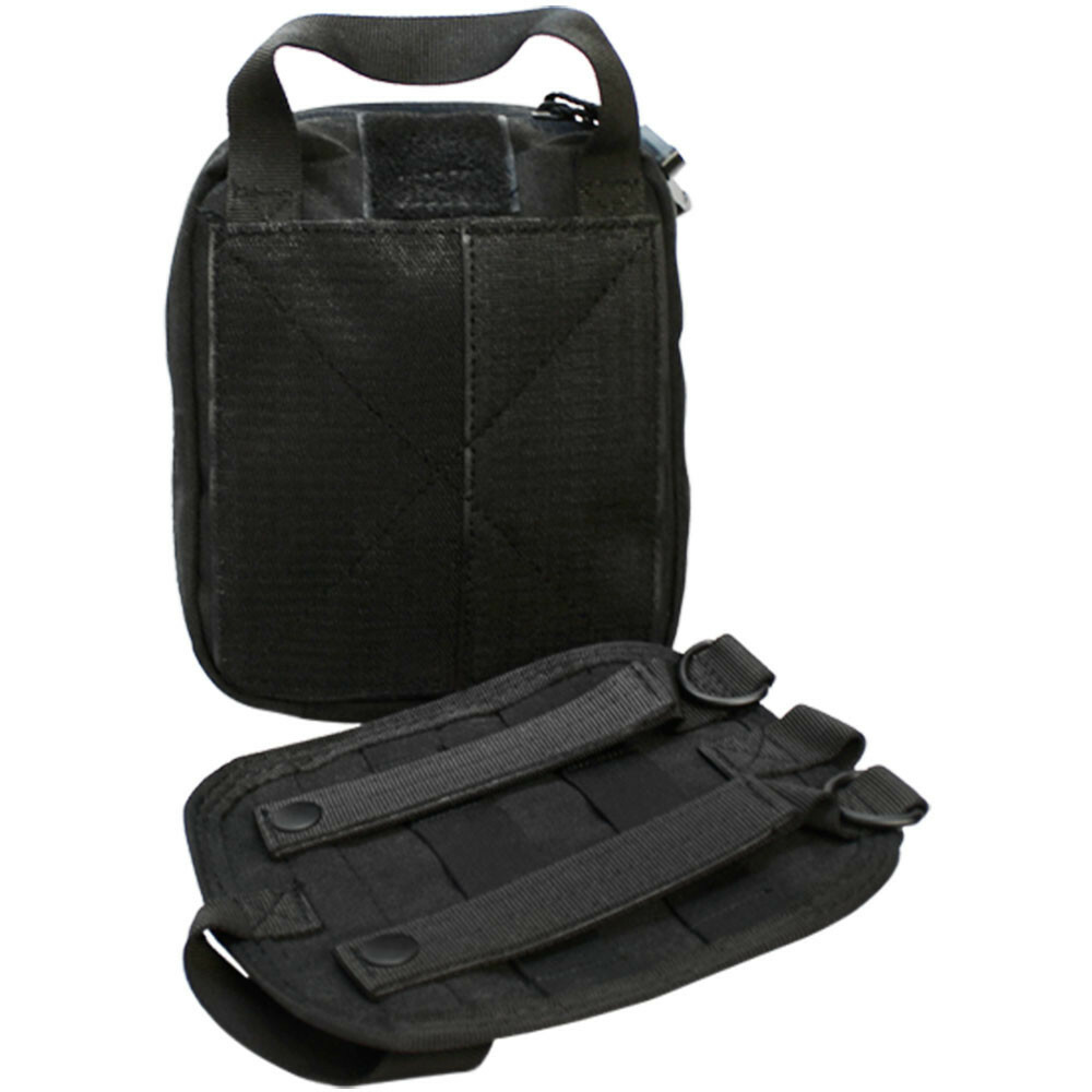 8"H x 6"W BLACK - Molle EMT Pouch Medic First Aid KitTool Carrier Carrying Pouch