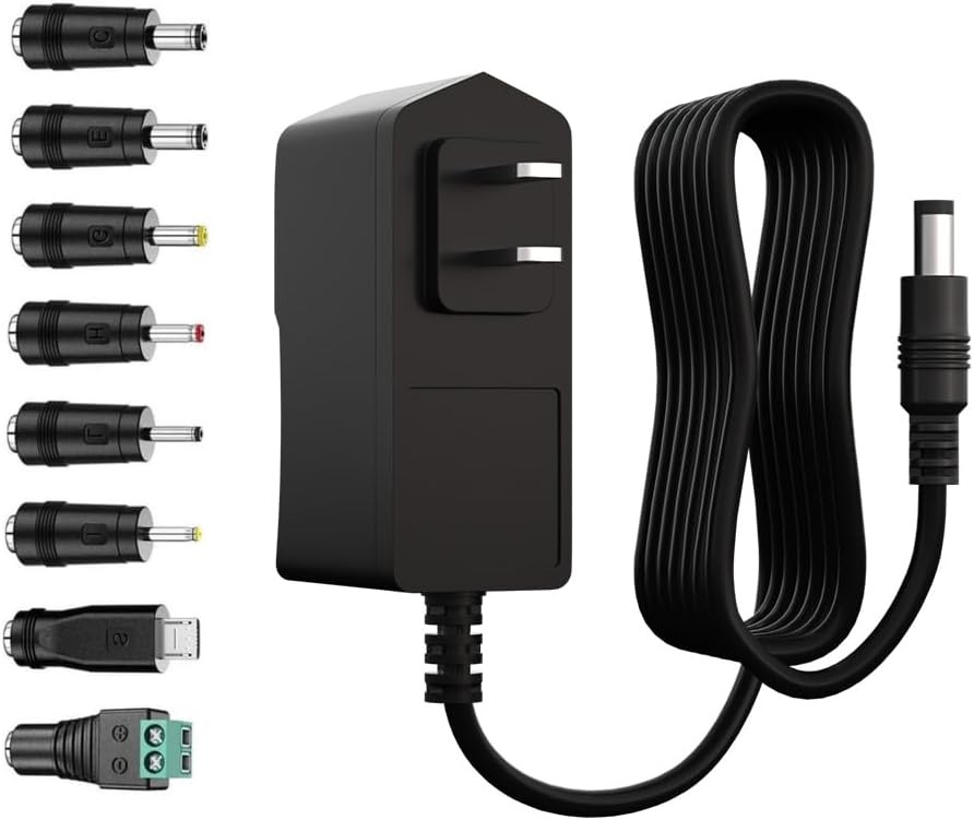 5V 1A DC Power Supply Adapter AC/DC 5W Charger AC 100V-240V to DC 5 Volt 1A 0.5A