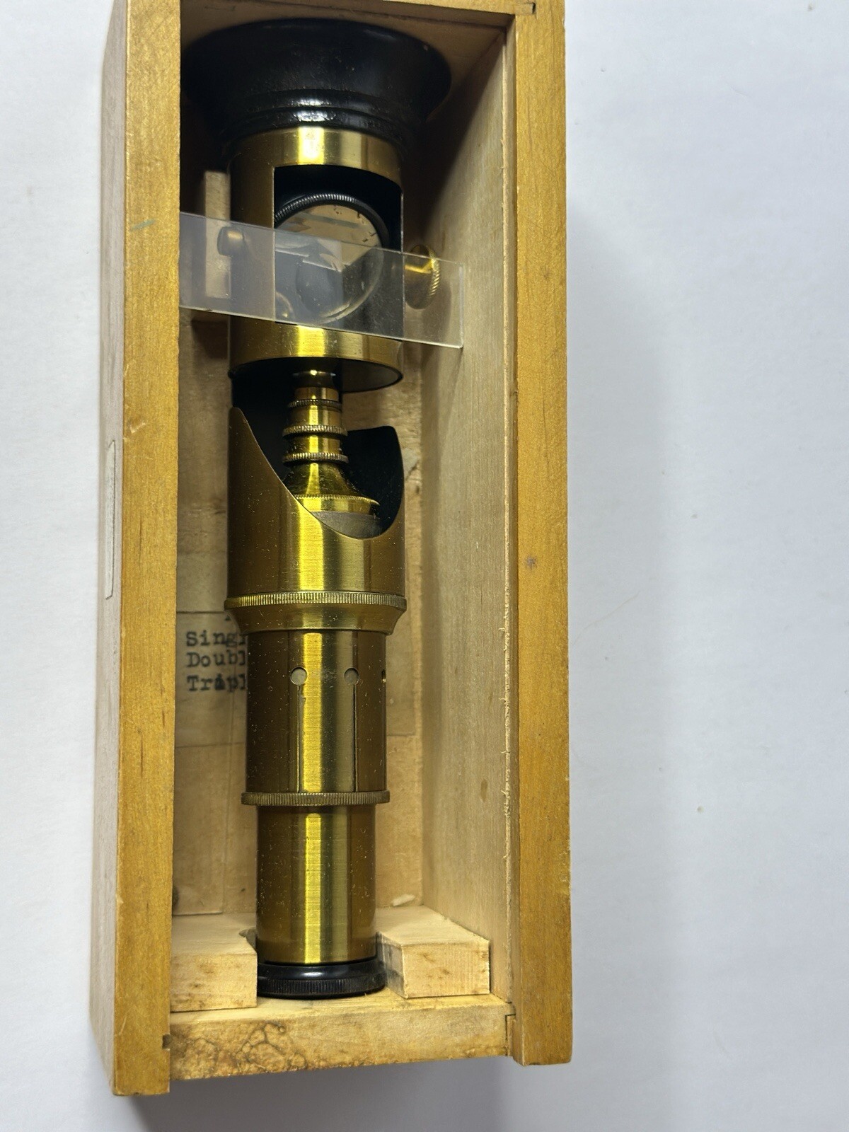 Antique miniature microscope German