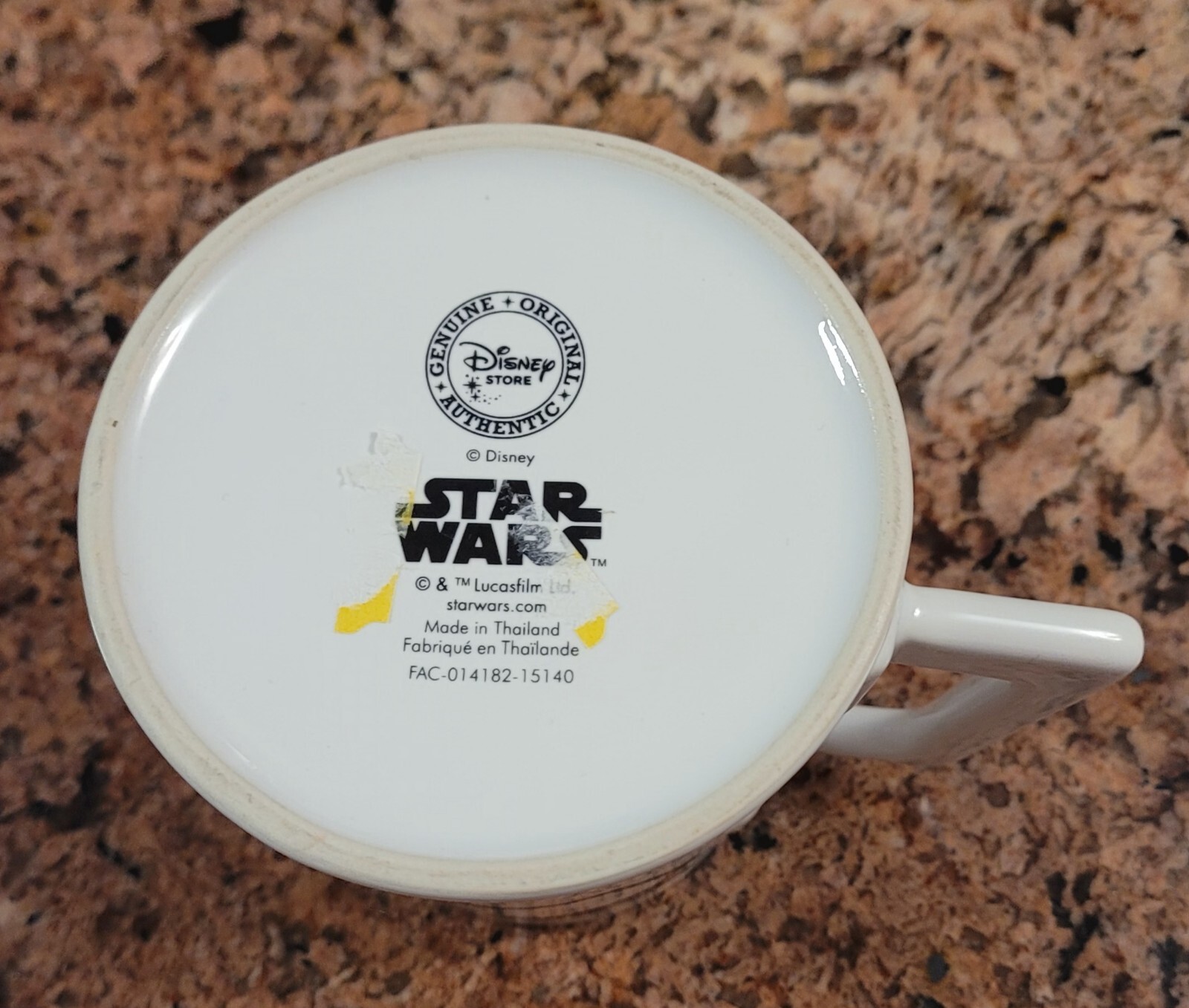Disney Storecexclusive Star Wars Stormtrooper Ceramic White Coffee Mug