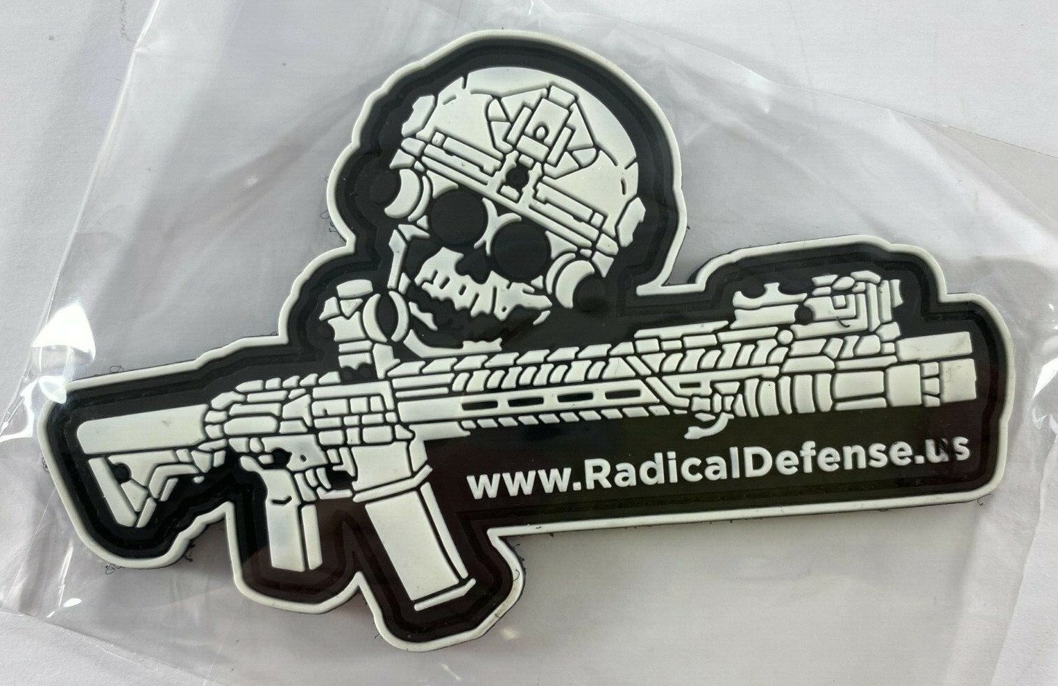 Show Show 2024 Radical Firearms Defense Glow In The Dark Skeletal Bone Patch