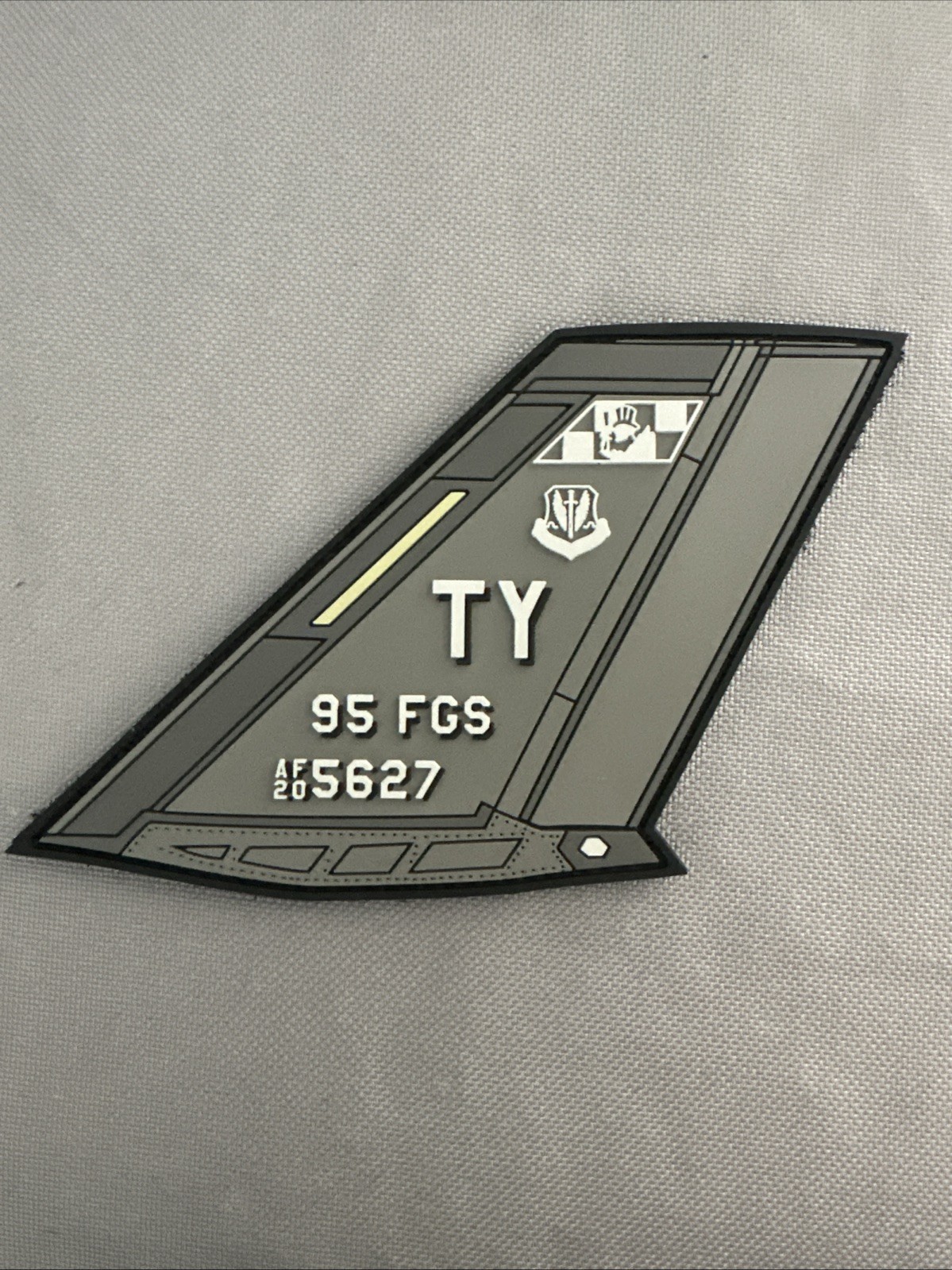 95th Fighter Generation Squadron Tyndall AFB F-35 Tail PVC Patch