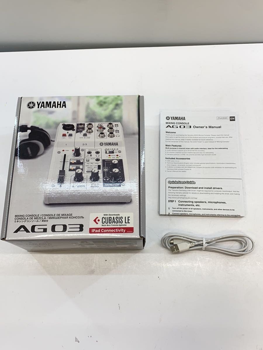 YAMAHA AG03 MIXER Used