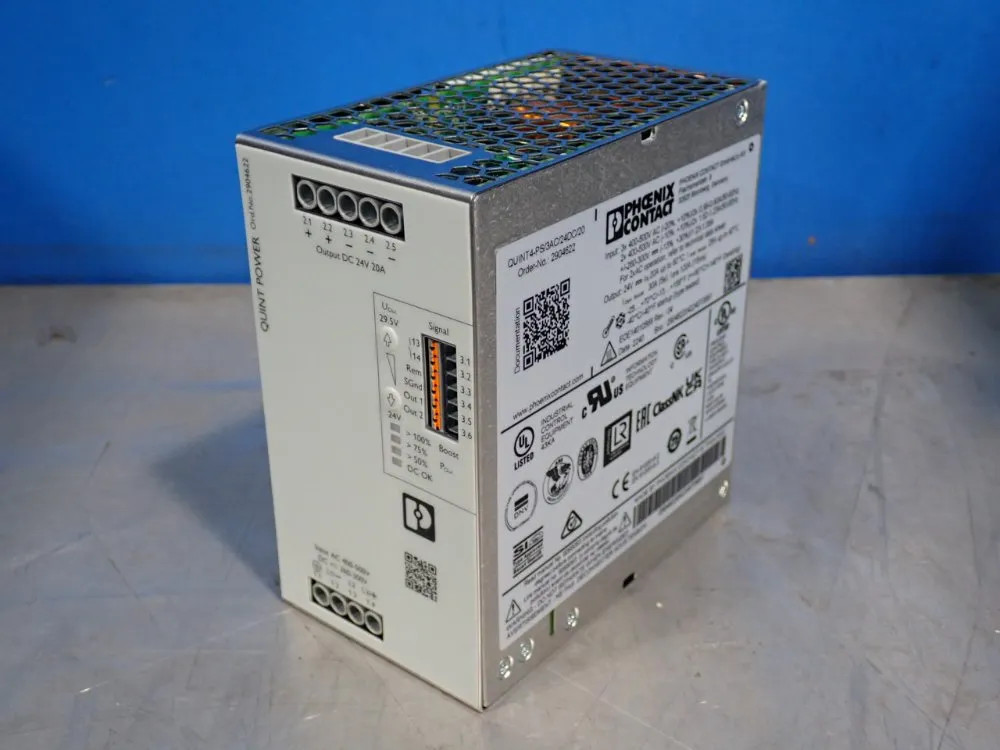 PHOENIX CONNECT POWER SUPPY UNIT QUINT4-PS/3AC/24DC/20