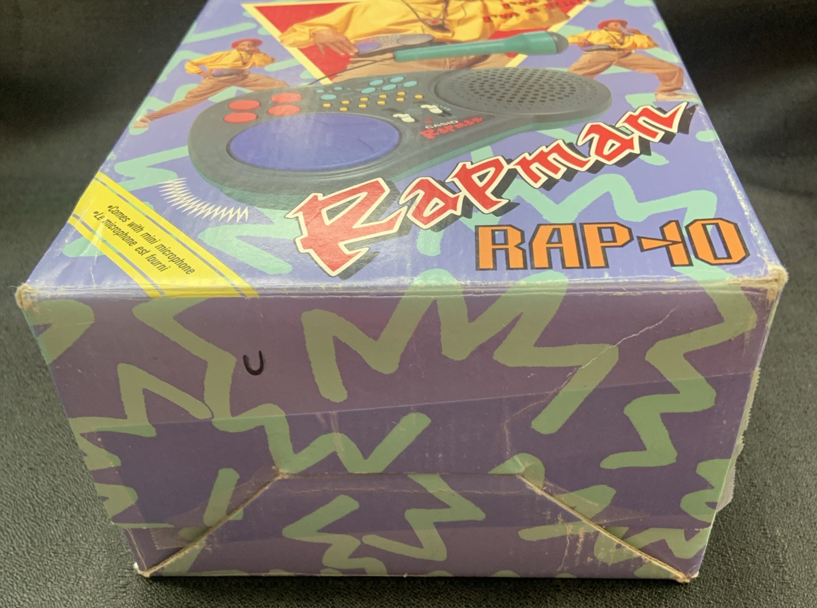 Vintage Casio Rap-10 Rapman DJ Effects Machine With Microphone TESTED! WORKING!