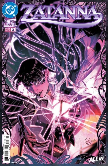 Zatanna (2026) #3 CVR A Jamal Campbell 6/24/26 DC Comics