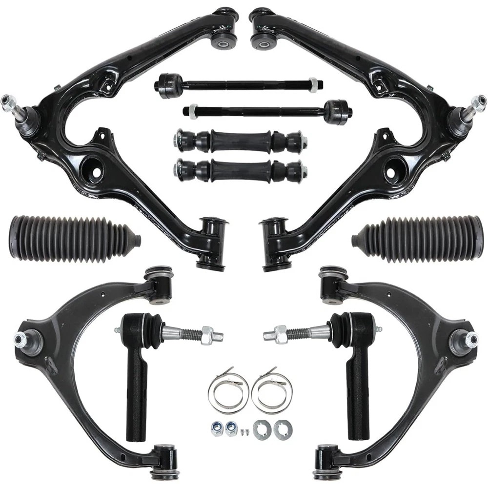 For 2016-18 GMC Sierra 1500 Yukon Front Sway Bar Control Arm Ball Joint Tie Rods
