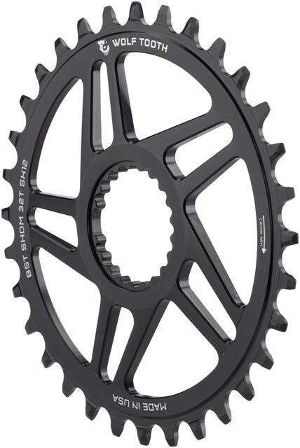 Wolf Tooth Direct Mount Chainring - 30t, Shimano Direct Mount, For Boost Cranks,