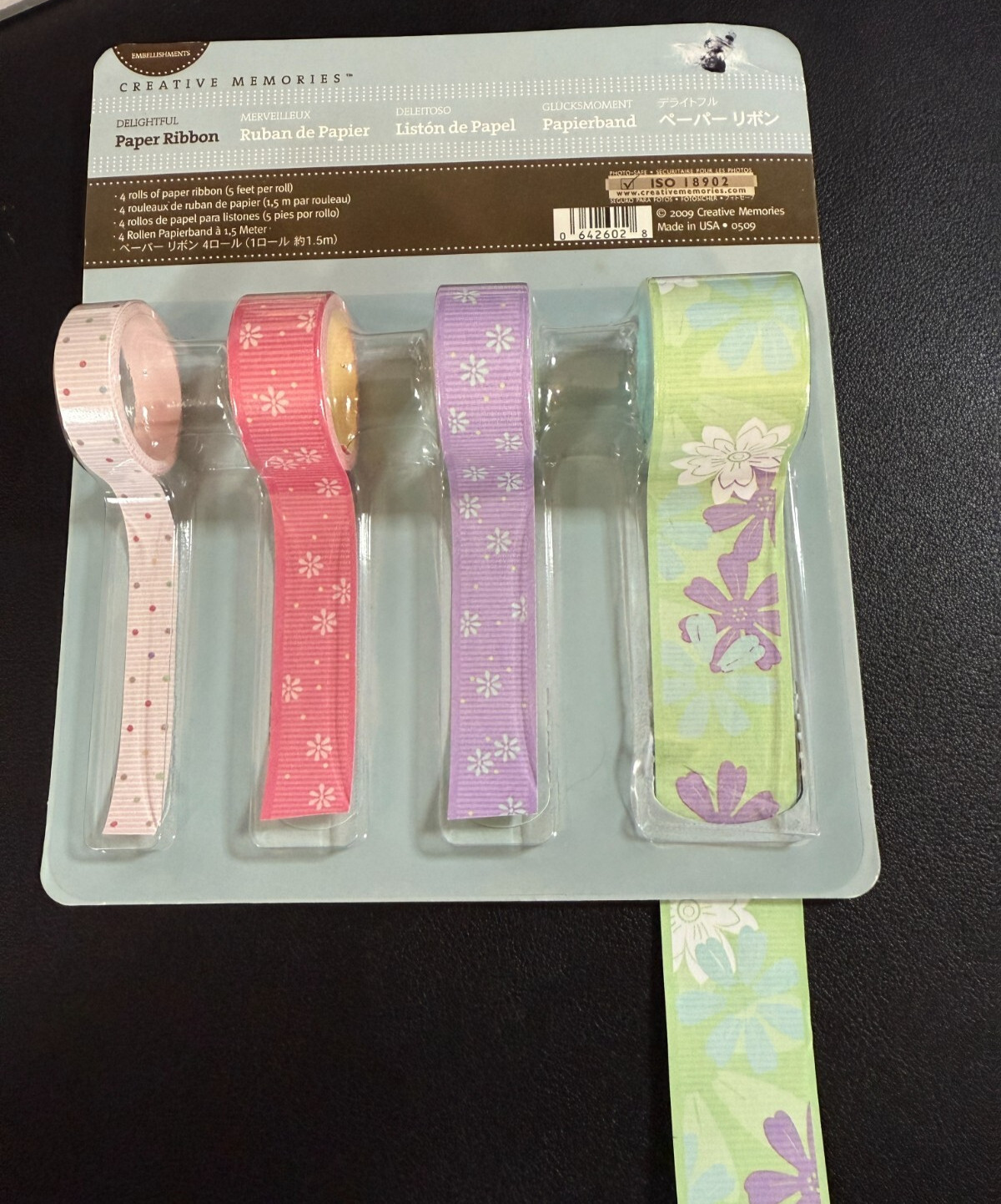 Creative Memories Paper Ribbons Delightful RETIRED