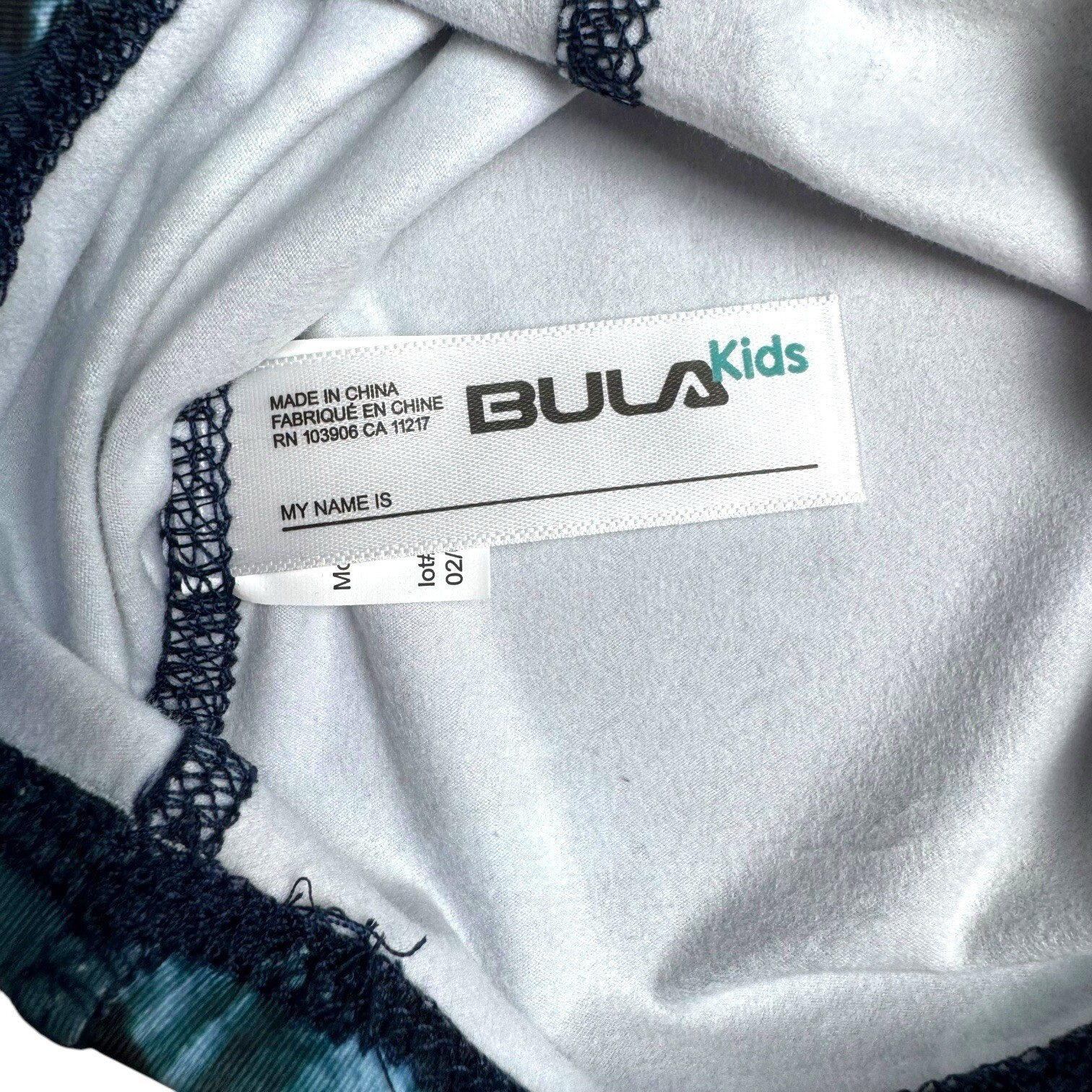 Bula Kids Sharp Print Balaclava Blue Black Camo One Size NWT