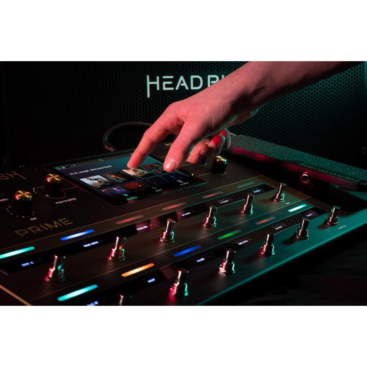 Headrush Prime Multi-FX Guitar Pedal with Amp Modeler and Vocal Processor