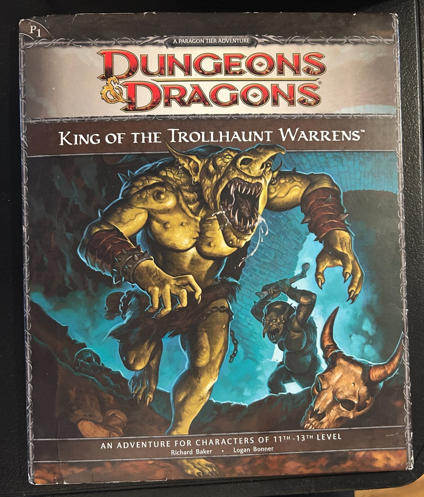 DUNGEONS & DRAGONS : KING OF THE TROLLHUNT WARRENS: ADVENTURE - 11TH-13TH LEVELS