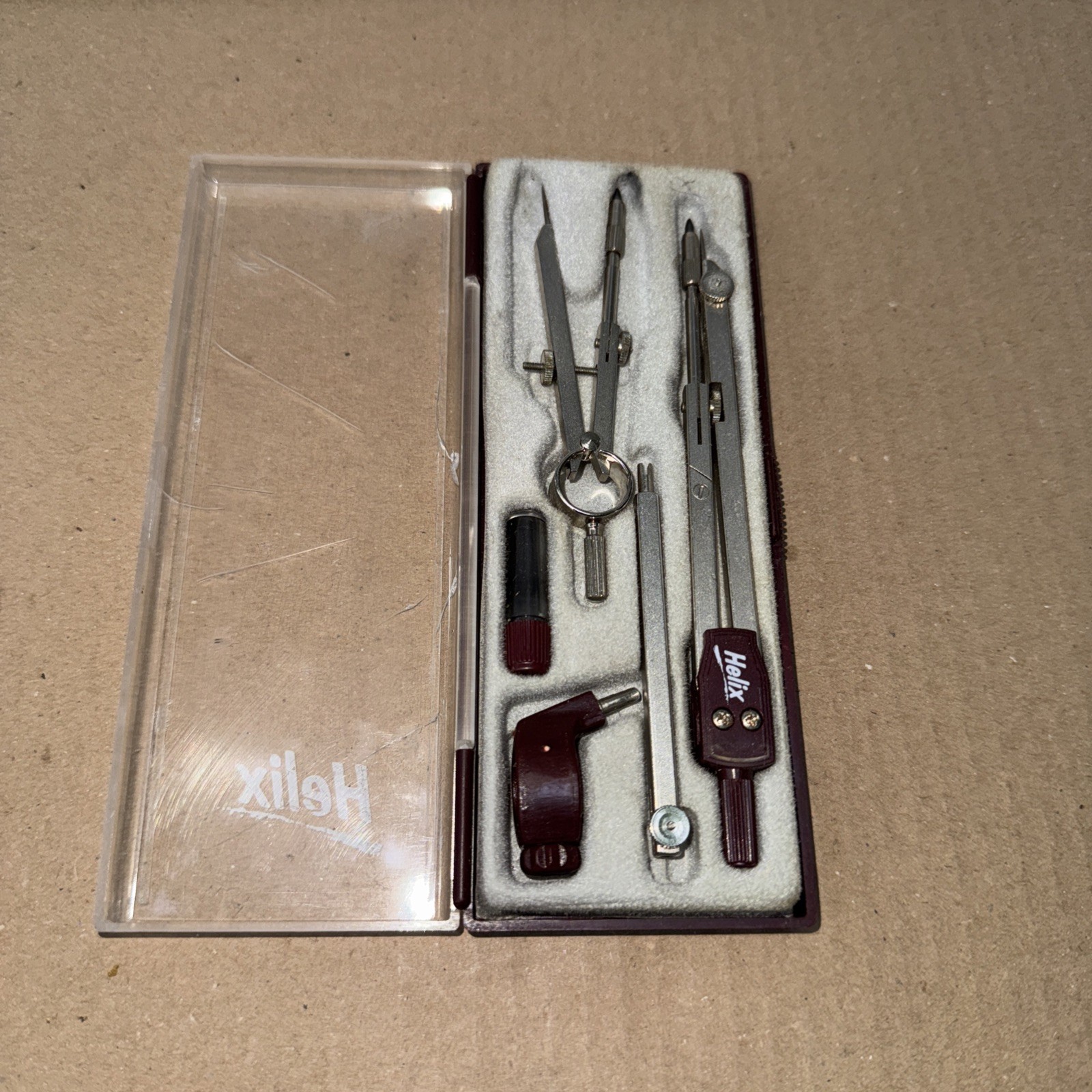 Vintage  Helix  Technical Drawing Set