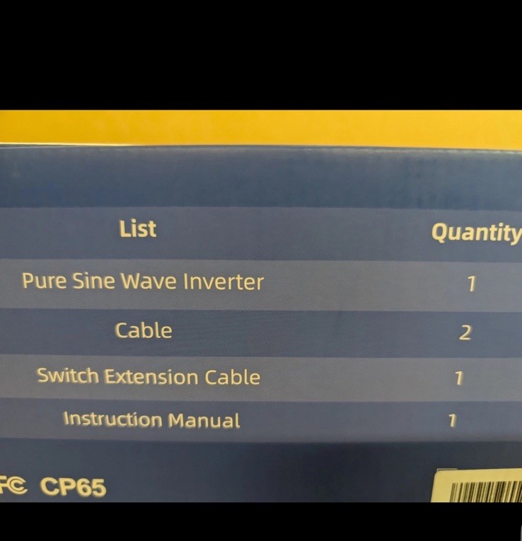 2000w Pure Sine Wave Inverter Shockflo Model P105