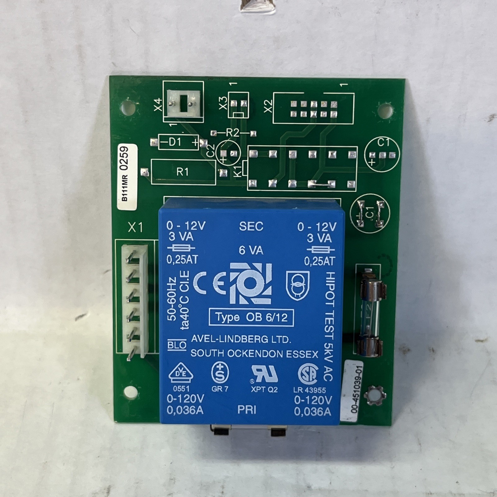 00-451039-01 - OEC - C-Arm - PCB 111MR Monitor Rotation Power Supply