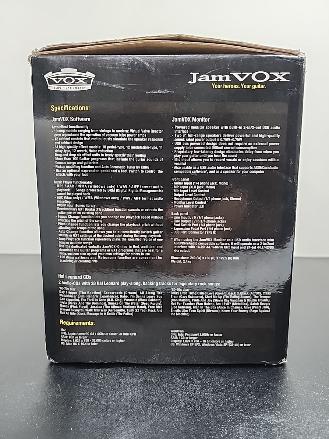 Vox JamVOX Computer Guitar Interface System
