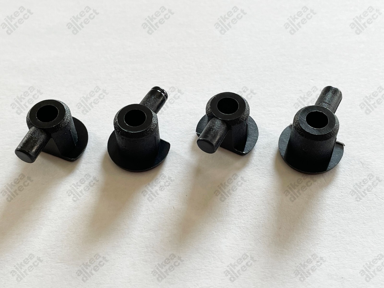 Ikea Plastic support, Part # 107519 107938, black (4 pack) - NEW USA shipped
