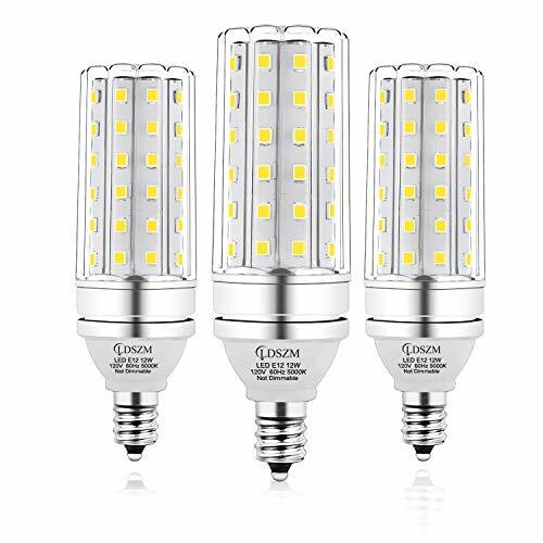 E12 LED Bulbs, 12W LED Candelabra Bulb 100 Watt  Assorted Colors , Sizes