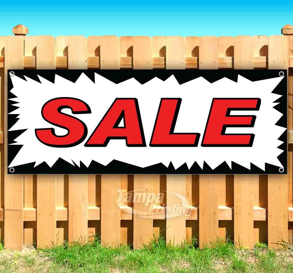 SALE Advertising Vinyl Banner Flag Sign Many Sizes USA SALE