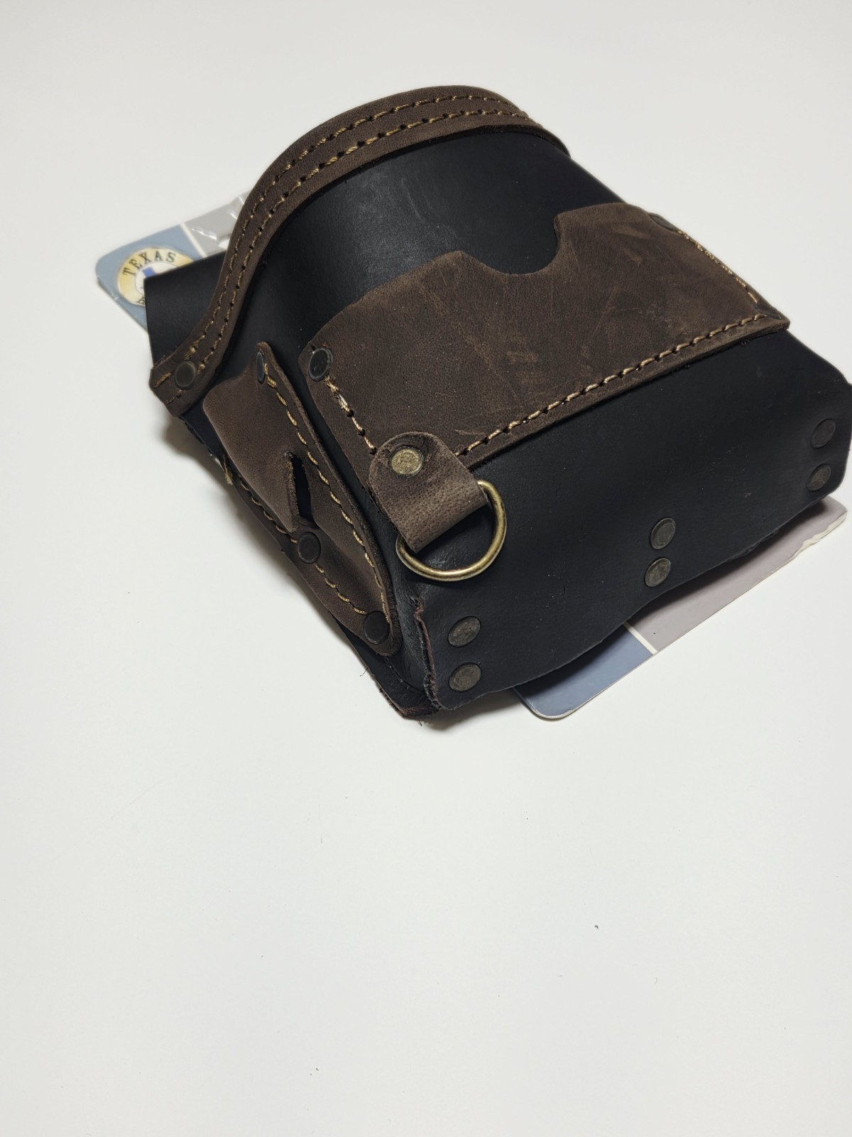 Texas Hold Ums Leather Tool Holder Pouch