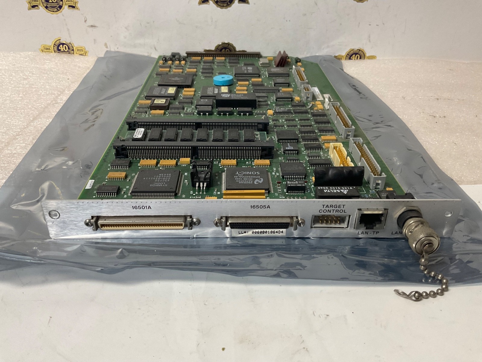 Hewlett Packard HP 16500C Logic Analysis System Module # 16500-66522 interface