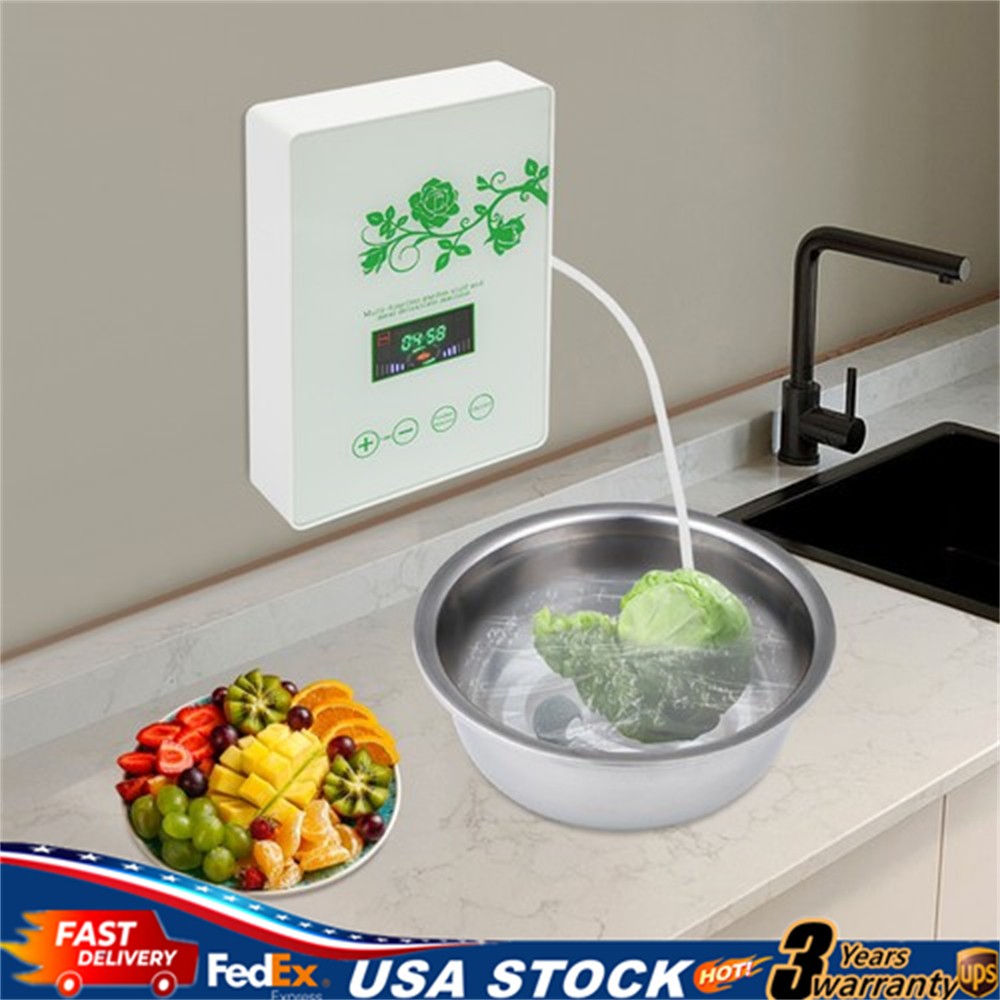 600mg/h Ozone Generator Ozonator Air Purifier Water Food Vegetable Sterilizer