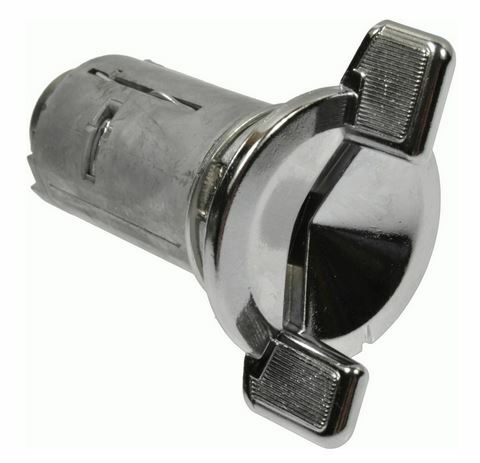 IGNITION SWITCH LOCK CYLINDER CHROME BOLT IN 2 KEYS FOR GM CHEVY