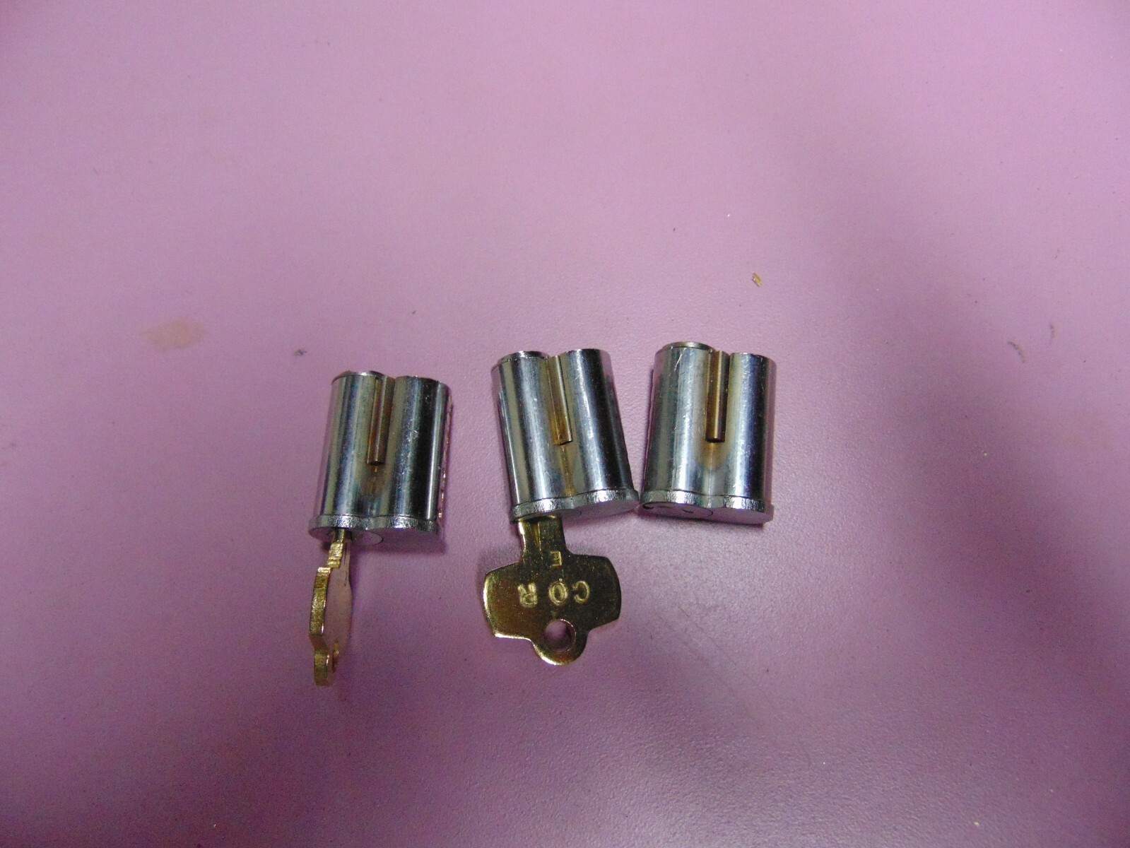 3 - BEST LOOK ALIKE  E  KEY  BLANK WITH 1 CORE KEY AND 1 PASS  7 PIN   LOCKSMITH