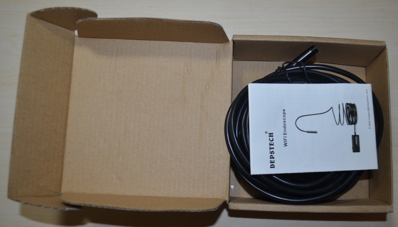 WIFI Borescope Endoscope Semi-Rigid Camera by DEPSTECH Used