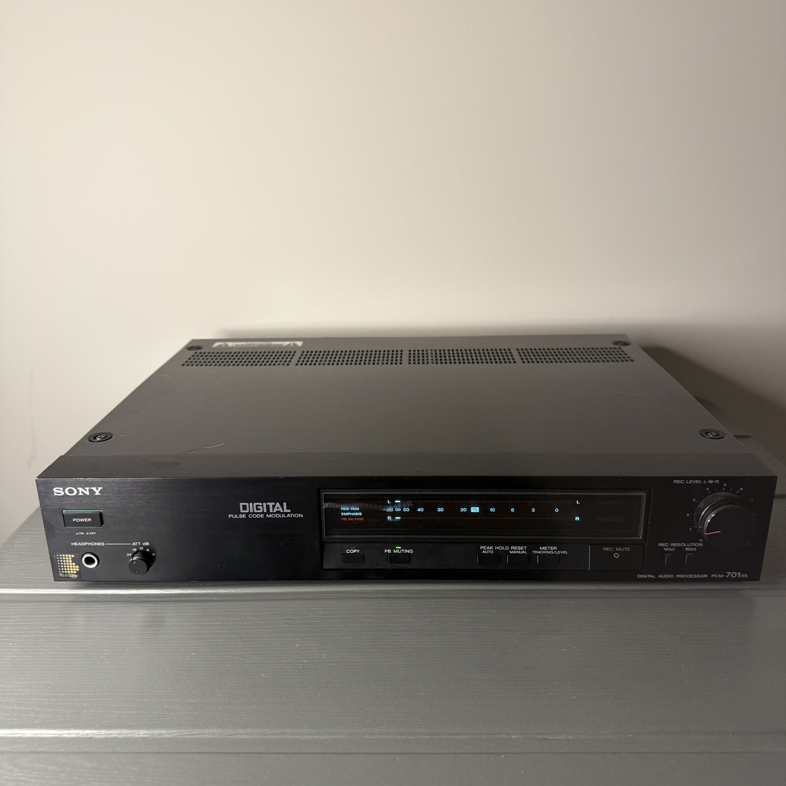 Sony pcm-701 ES Espirit Series Digital Processor