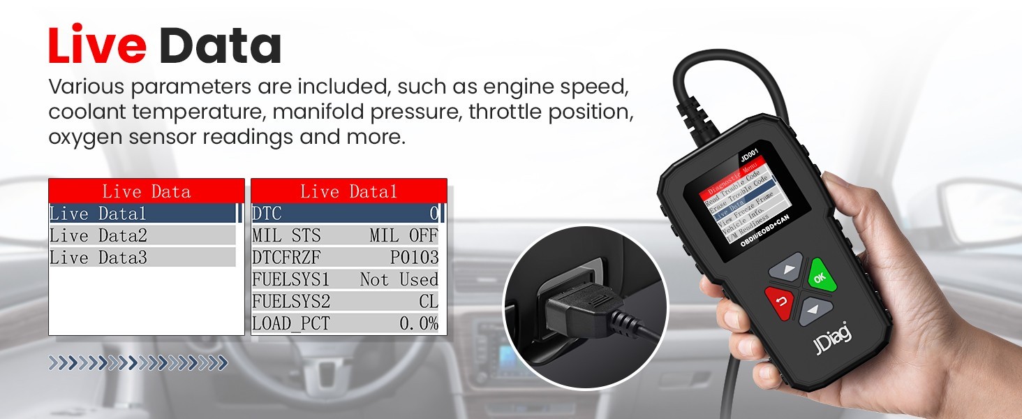 OBD2 Scanner Code Reader Diagnostic Tool For GM CHEVY GMC Trucks & Vans