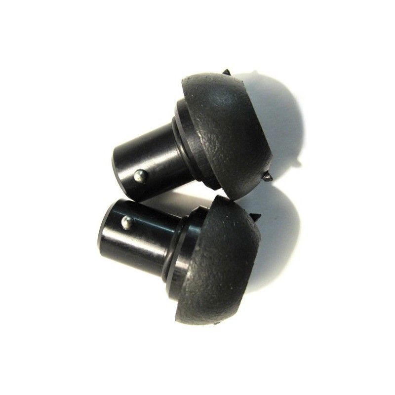 Atlas Bipods Atlas Standard Rubber Feet, Pair 2, Black, BT32 Bipod Accessories