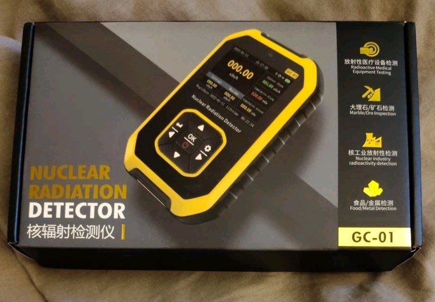 Geiger Counter Rays Gamma Nuclear Radiation Detector (GC-01)