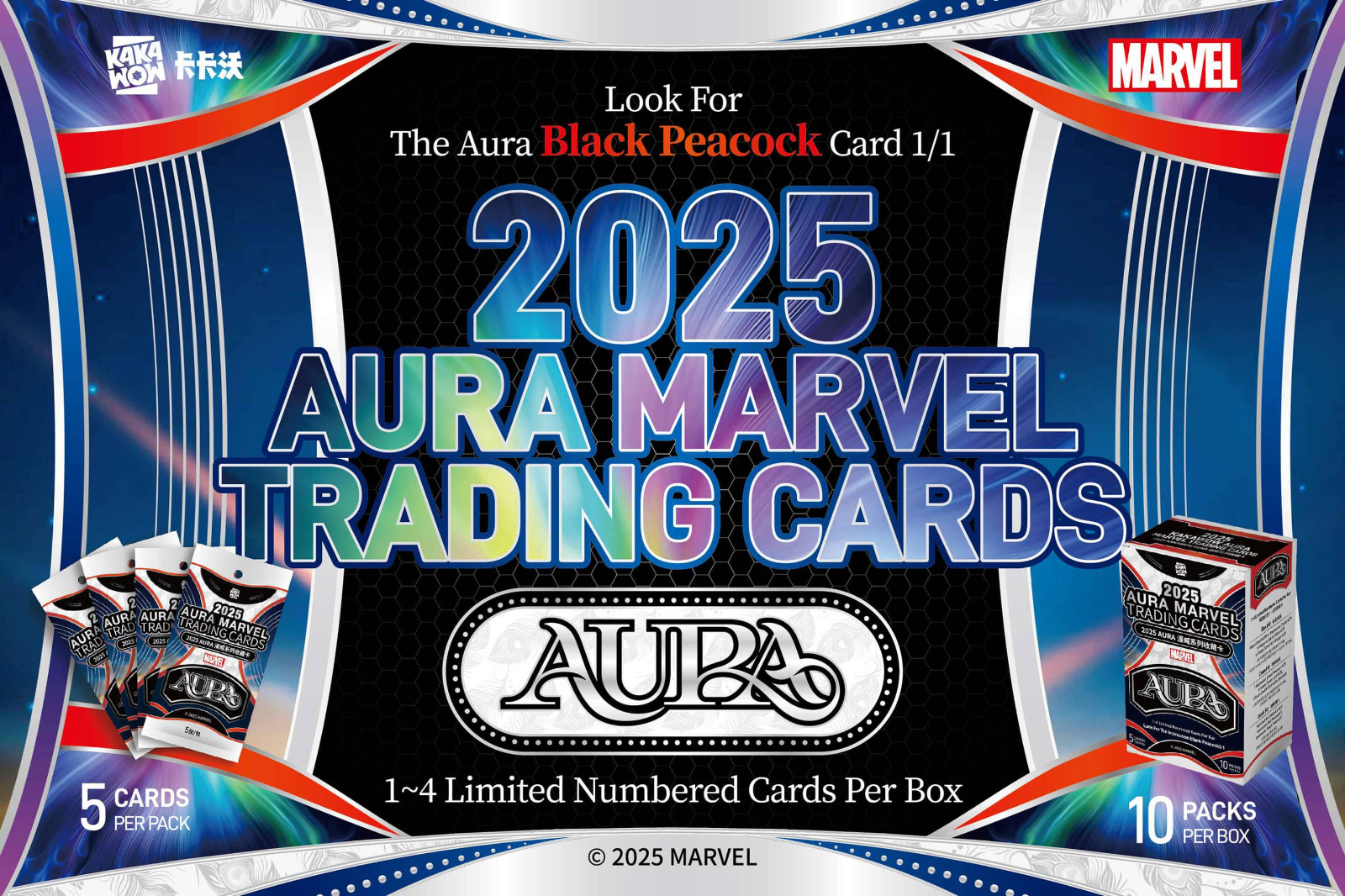 2025 kakawow aura marvel base trading cards YOU PICK!!