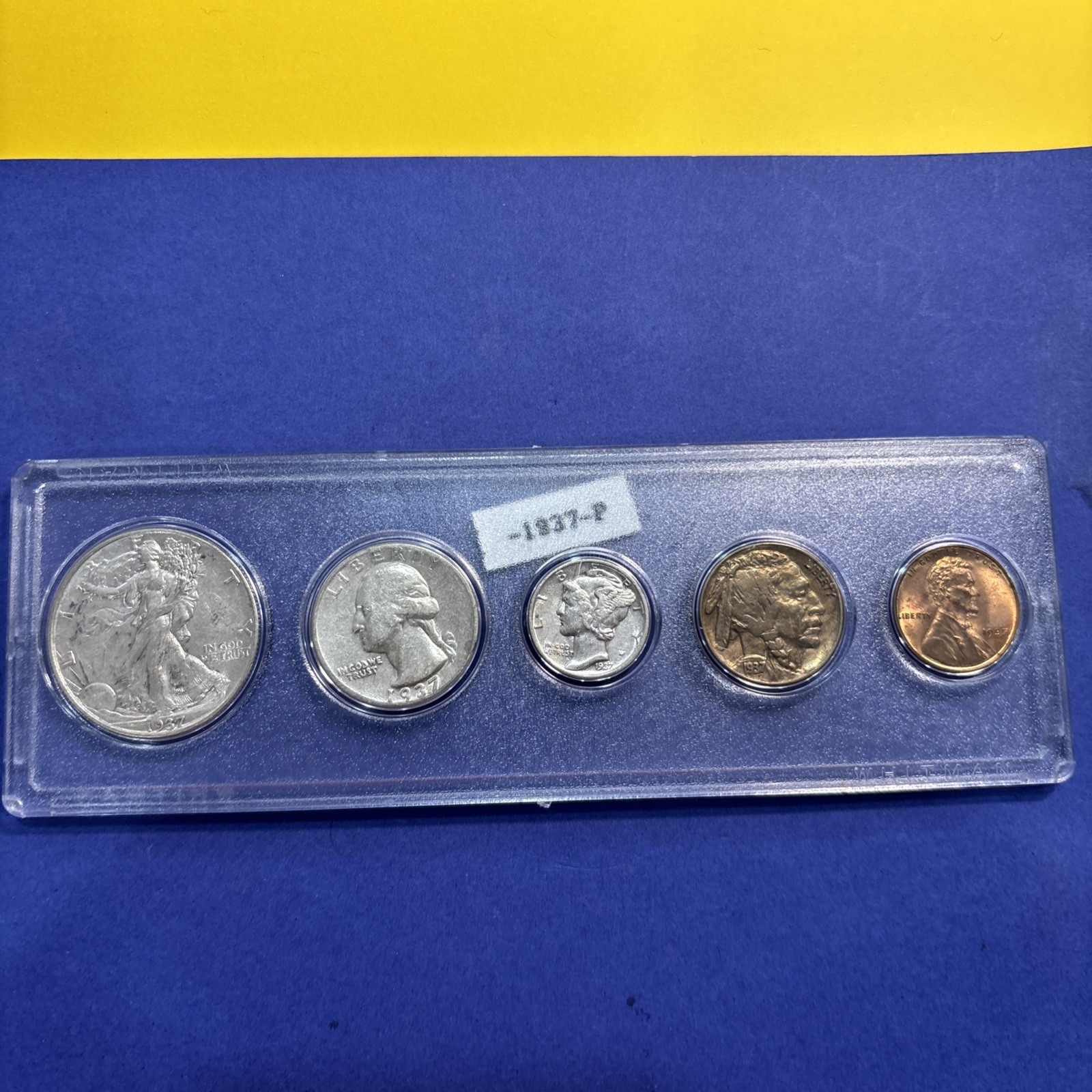 1937-P Affordable U.S. 90% Silver Coin Set Mint Gift Unique Present Investment