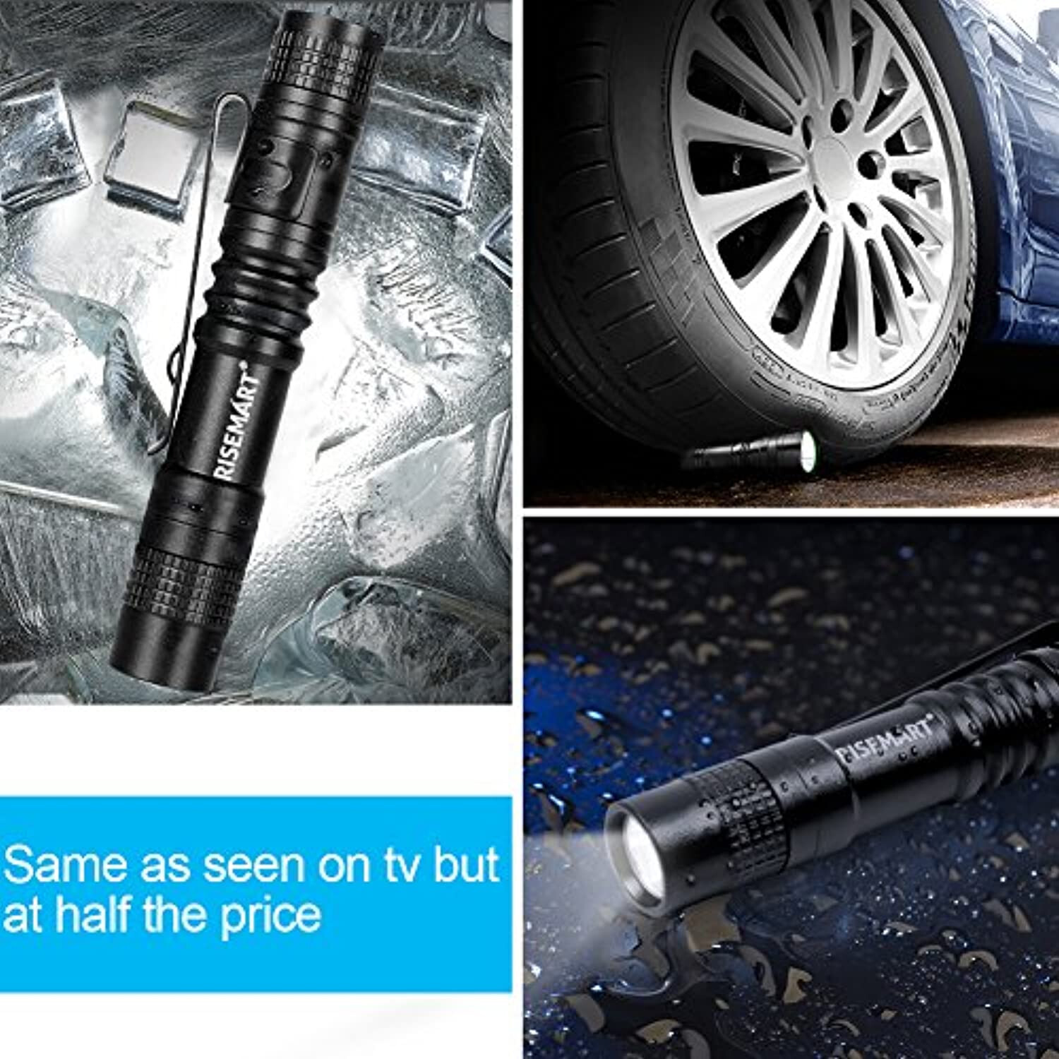 Small Mini LED Flashlight Handheld Pen Light Tactical Pocket Torch Flashlights