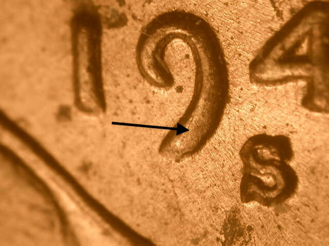 1940 S DDO-002+DDR-005 BU/Uncirculated Red Lincoln Cent with Rev. Fingerprint