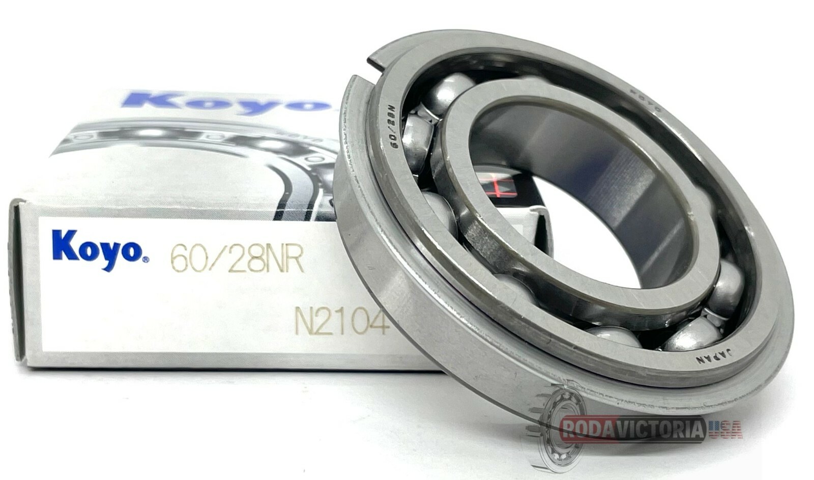 60/28-NR Ball Bearing With Snap Ring Premium Brand Koyo JAPAN 28x52x12mm