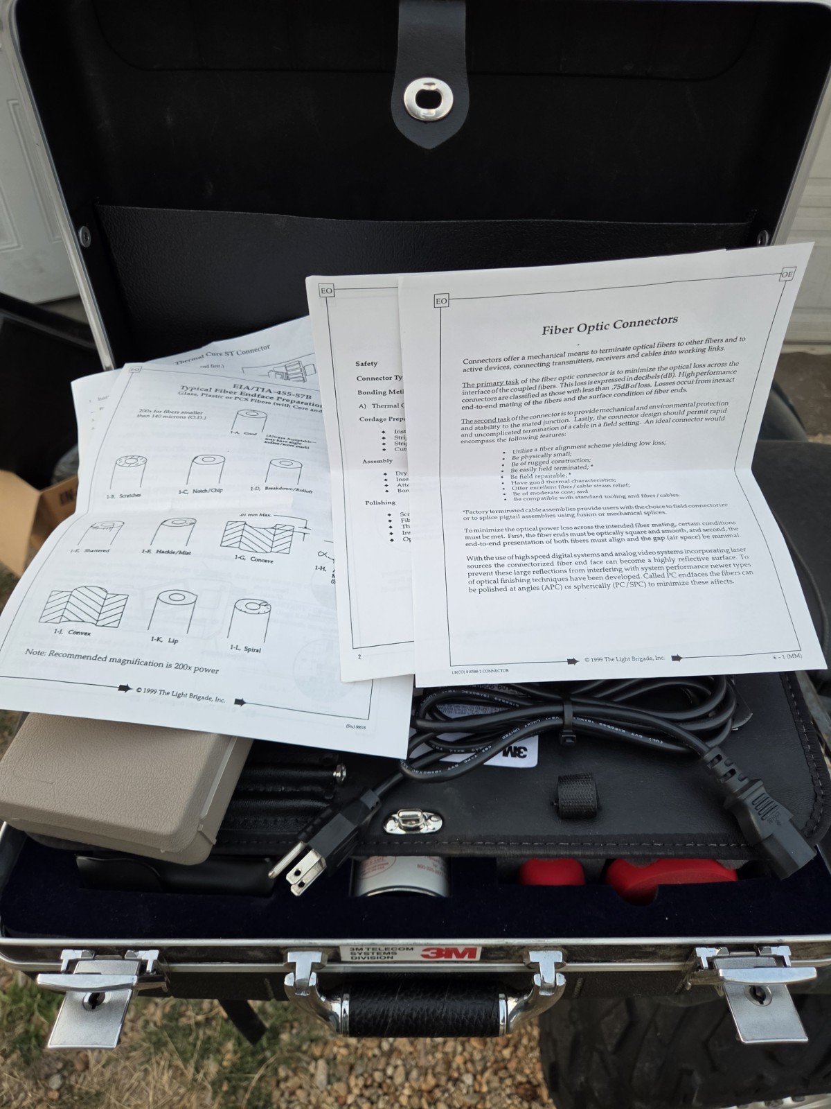 3M 6355 6312 Hot Melt Kit Bundle - w/ Case and Many Additional Components- Look