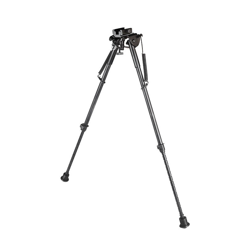 13-21inch Retractable Rifle Bipod Adjustable and Foldable with Spring Return